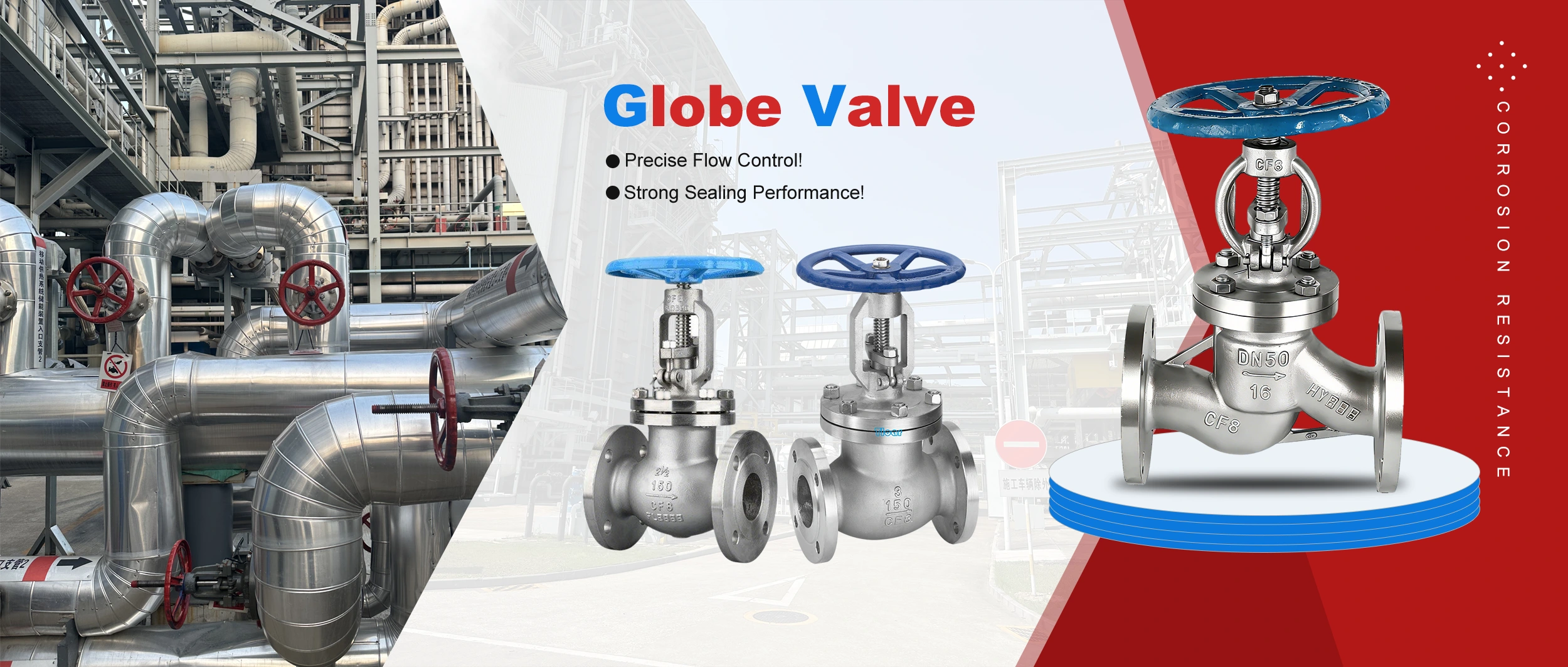 Factory Direct Globe Valve v Huaduju