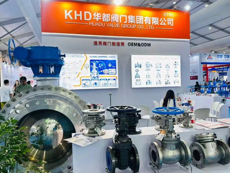 Zhejiang Int'l Valve Industry Chain Fair 2026 se je uspešno zaključil — hvala za obisk Huadu Valve Group (KHD) na stojnici 8T65